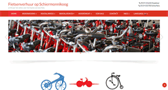 Desktop Screenshot of fietsenverhuurschiermonnikoog.com